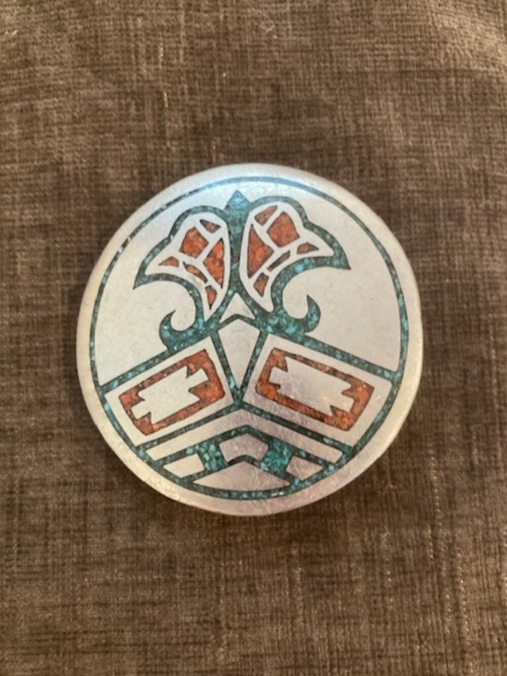Vintage Native Craftsmen Belt Buckle